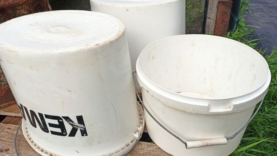 Идеи для вторичного использования пластиковых ведер