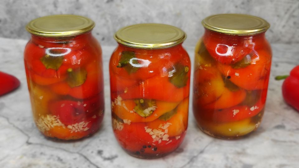 Упростите зимние заготовки: жареный болгарский перец без стерилизации