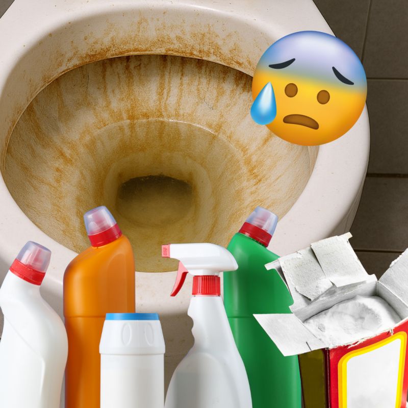 Эффективные методы борьбы с желтым налетом в унитазе