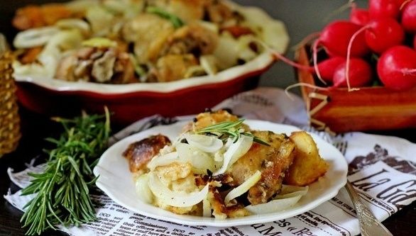 Нежная курица с хрустящим хлебом: идеальное сочетание для домашнего ужина