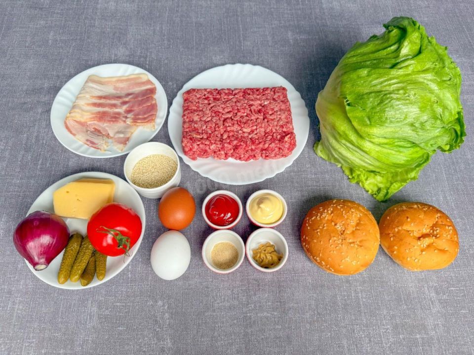 Салат-бургер с фаршем: оригинальный подход к любимым вкусам