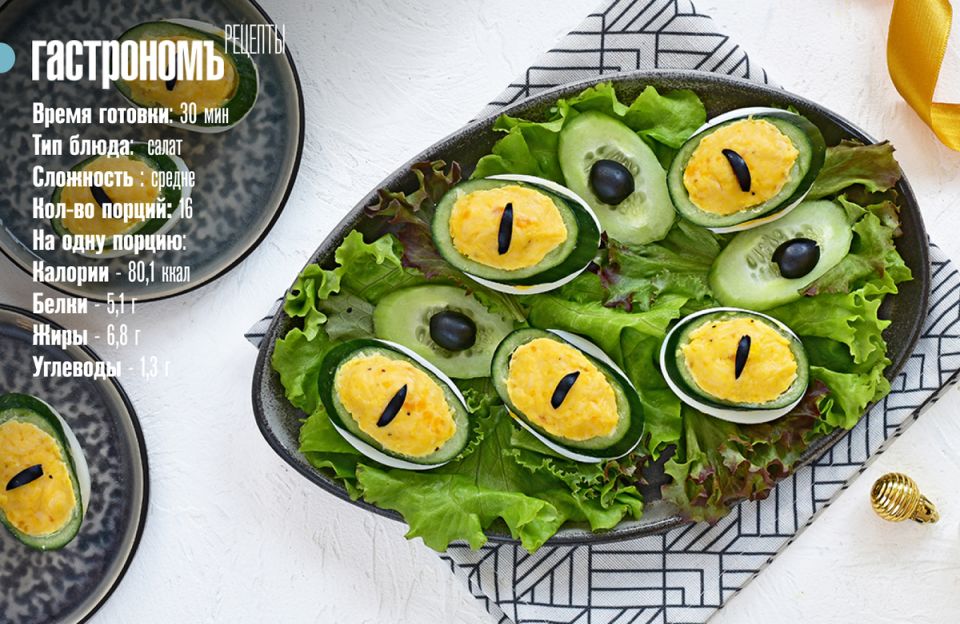 Фаршированные яйца «Глаз дракона»: непревзойденная закуска для любого стола