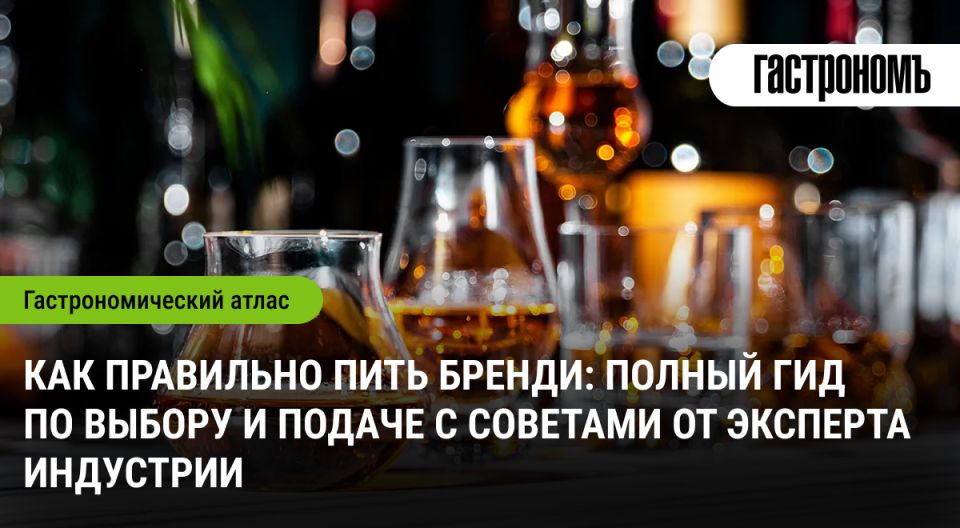 Как выбрать и правильно пить бренди: все, что стоит знать