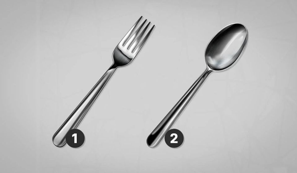 Как выбор вилки или ложки отражает вашу решительность