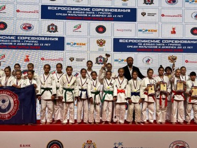 Команда ПФО, в которой была энгельсская дзюдоистка, получила золото на всероссийском финале