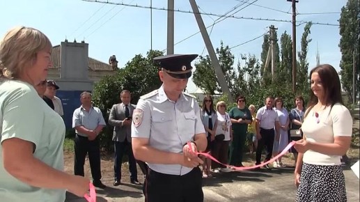 Видеорепортаж с открытия участкового пункта в с. Елшанка Воскресенского района