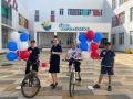 Сотрудники Госавтоинспекции приняли участие в велопробеге "Иволгино - родной уголок России"