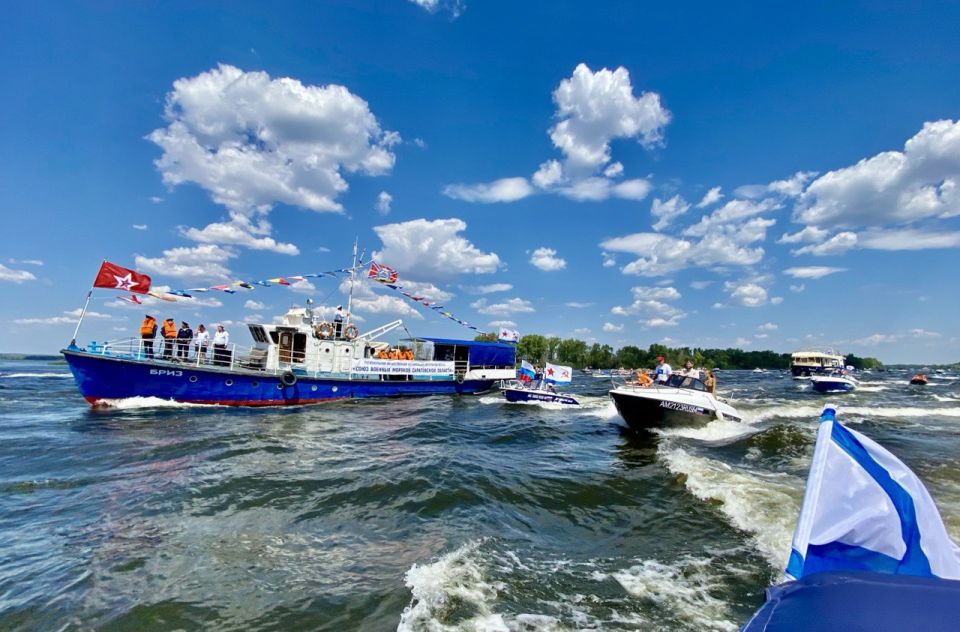 Пятый бот-парад ко Дню ВМФ пройдет в Саратове и Энгельсе