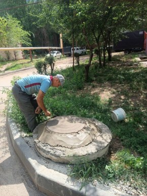 Выполнены работы по ремонту колодцев