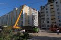 Поисково-спасательные работы в многоквартирном жилом доме в Саратове после взрыва газа завершены