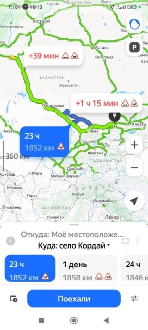 Дорога в степи: приключения по пути к Кызыл Орде