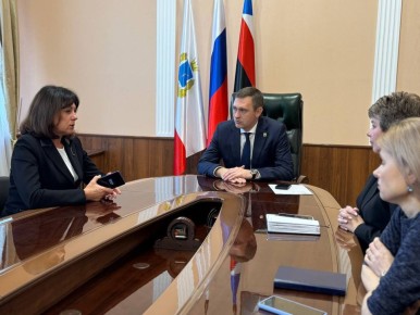 Провели рабочую встречу с министром культуры Саратовской области Наталией Щелкановой