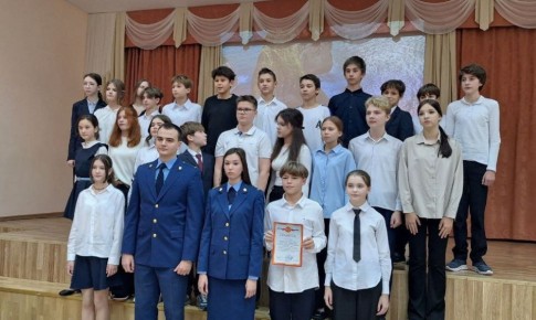Работники прокуратуры Саратовской области совместной со съемочной группой телеканала "Саратов 24" провели правовую игру для учащихся МАОУ "Гимназия № 4 имени Героя Советского Союза В.М. Безбокова"