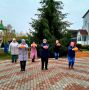 В Базарно-Карабулакском районе для старших утро начинается с бодрящей разминки