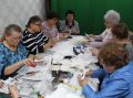 Изготовление ватной игрушки осваивали мастерицы центра соцобслуживания Калининского района