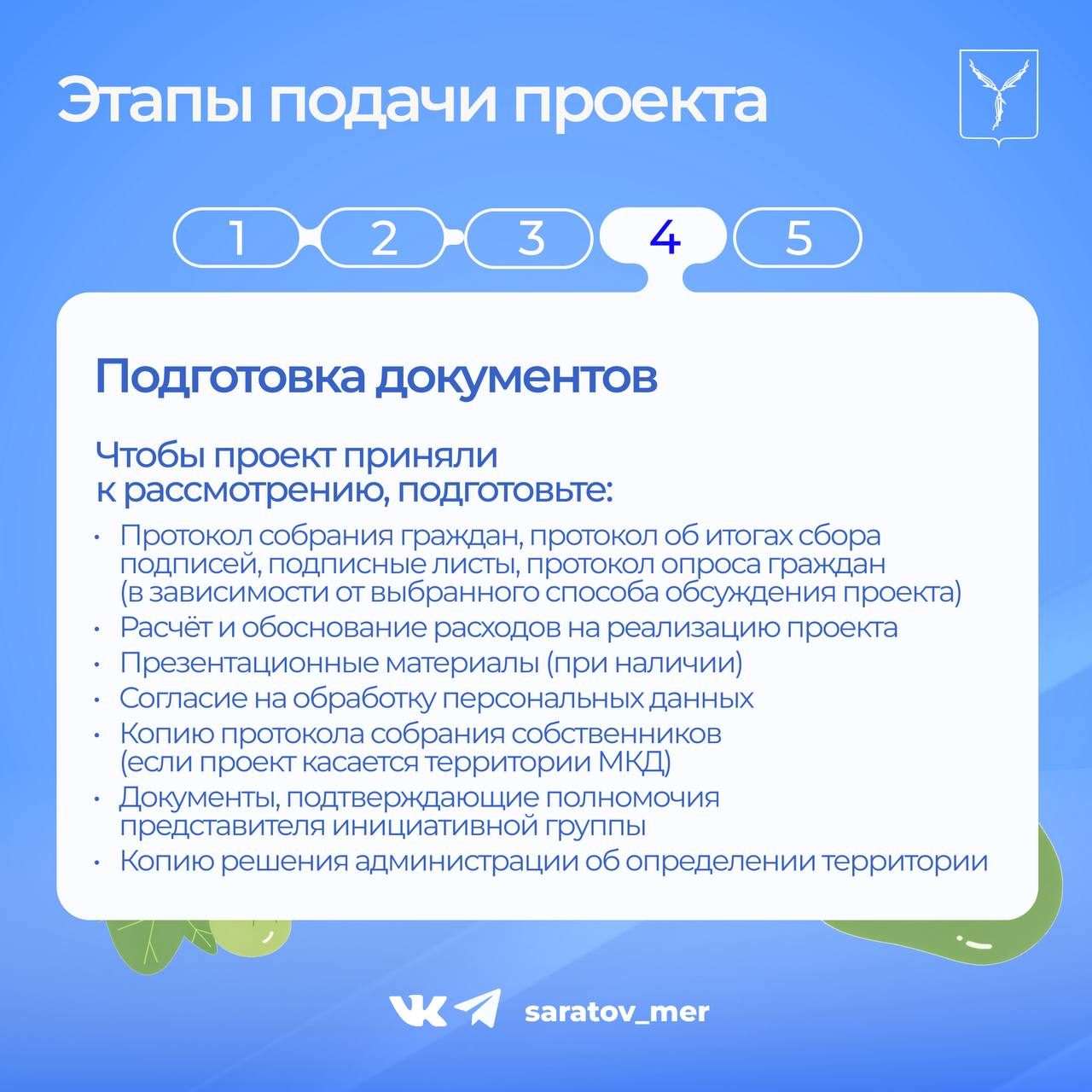 Начало приема заявок на определение территории для реализации инициативных проектов Начало приема заявок на определение территории для реализации инициативных проектов