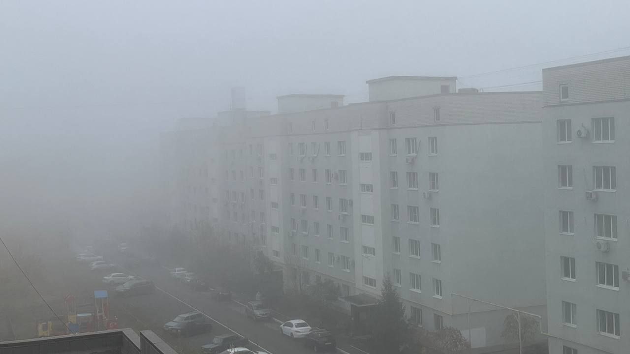 Обещанный синоптиками туман