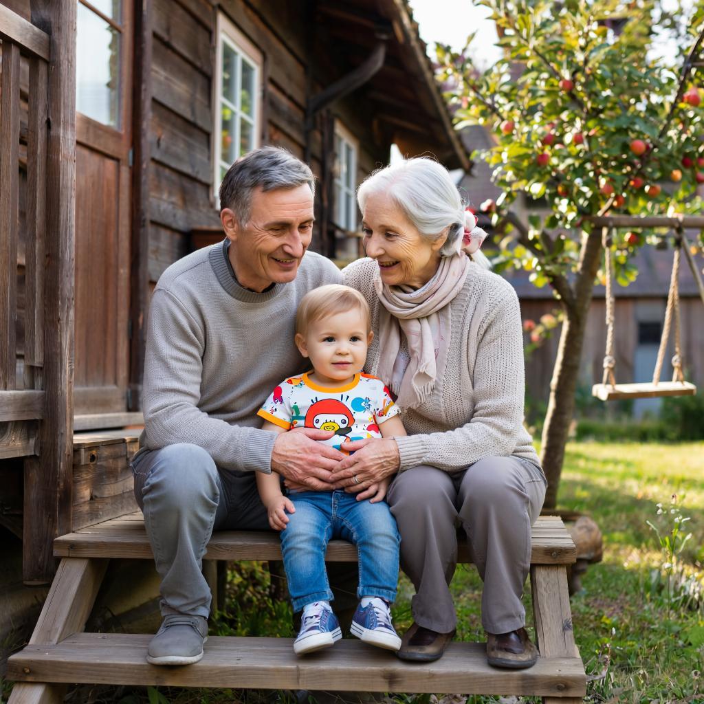 В Саратове 82% опрошенных однозначно поддерживают участие бабушек в воспитании внуков
