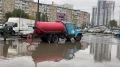 Работы по ликвидации подтоплений ведутся в городе в связи с продолжительными осадками