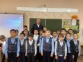 Сотрудник управления Госавтоинспекции посетил лицей Саратова