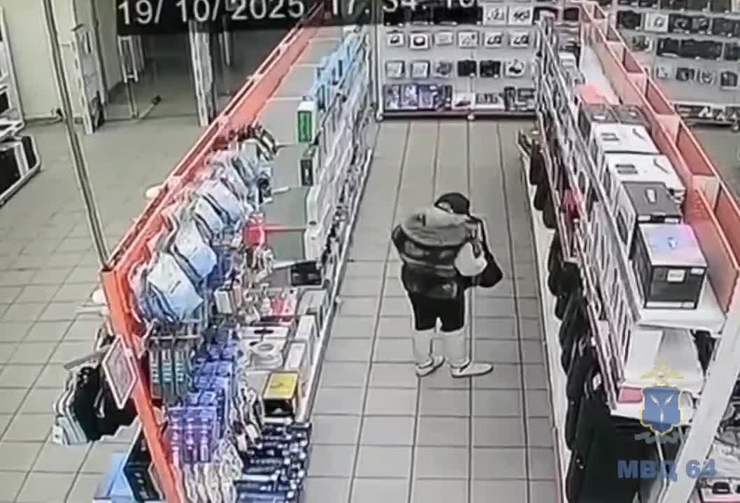 Саратовские полицейские раскрыли кражу из магазина