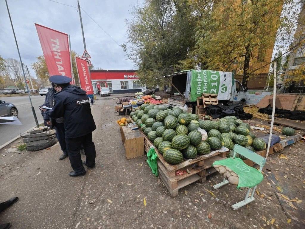 За незаконную уличную торговлю составлены протоколы об административных правонарушениях