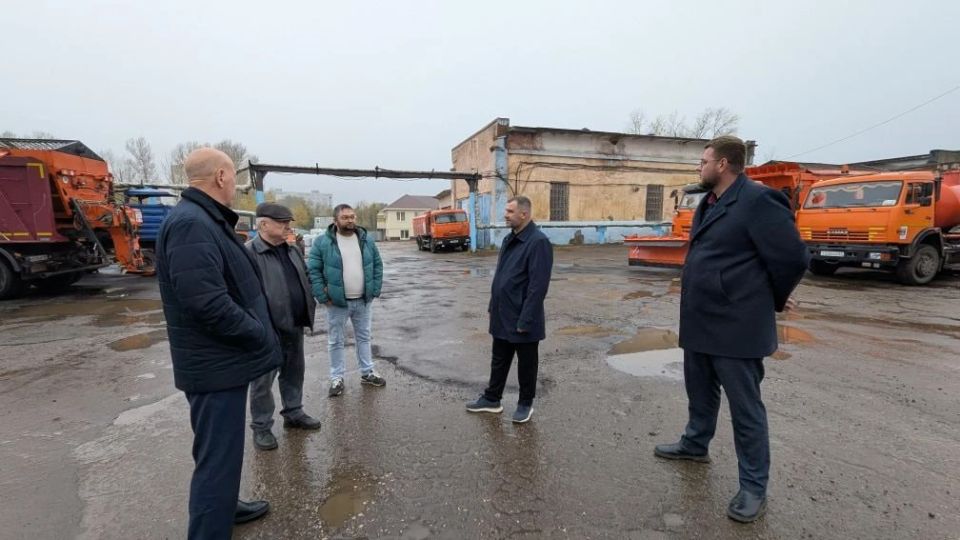 Провели рабочую планерку в Комбинате благоустройства