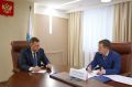 Губернатор Роман Бусаргин провел встречу с главой Балтайского района Евгением Беньковичем