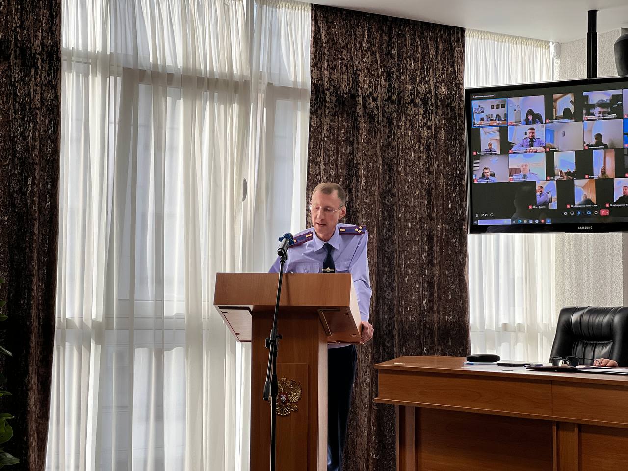 В следственном управлении СК России по Саратовской области проведена коллегия В следственном управлении СК России по Саратовской области проведена коллегия