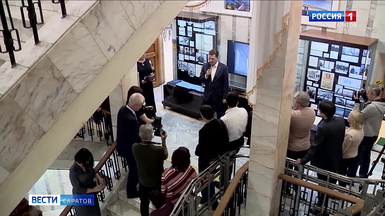 В областном музее краеведения состоялась презентация выставки о значимых путепроводах через Волгу