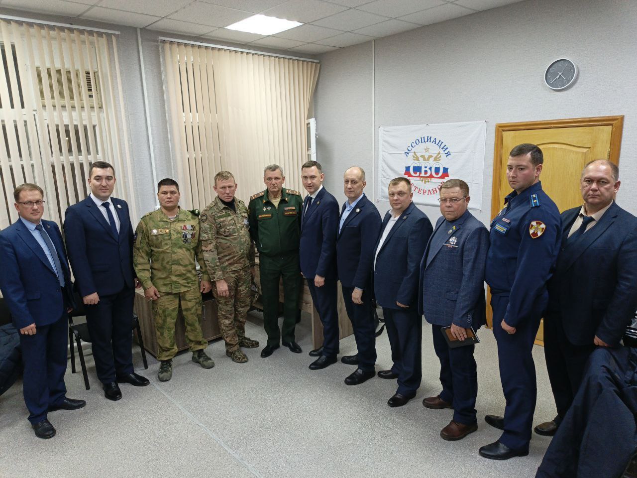 Исполнительный директор Ассоциации ветеранов СВО посетил Саратовскую область Исполнительный директор Ассоциации ветеранов СВО посетил Саратовскую область