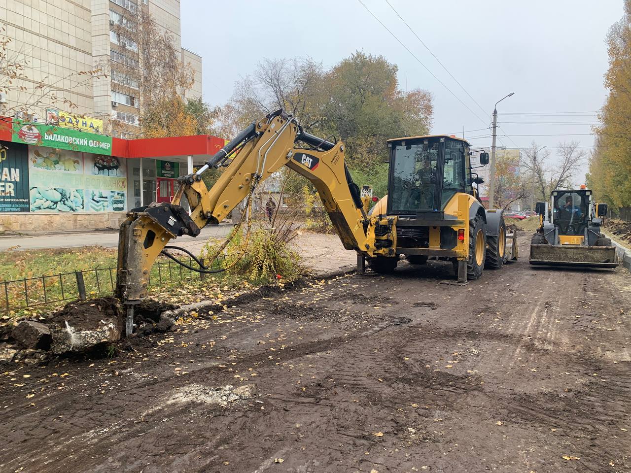 Еще на одном участке дублера улицы 30 лет Победы начались ремонтные работы Еще на одном участке дублера улицы 30 лет Победы начались ремонтные работы