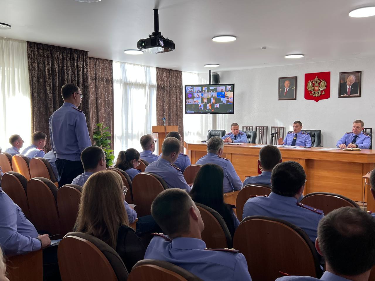 В следственном управлении СК России по Саратовской области проведена коллегия В следственном управлении СК России по Саратовской области проведена коллегия