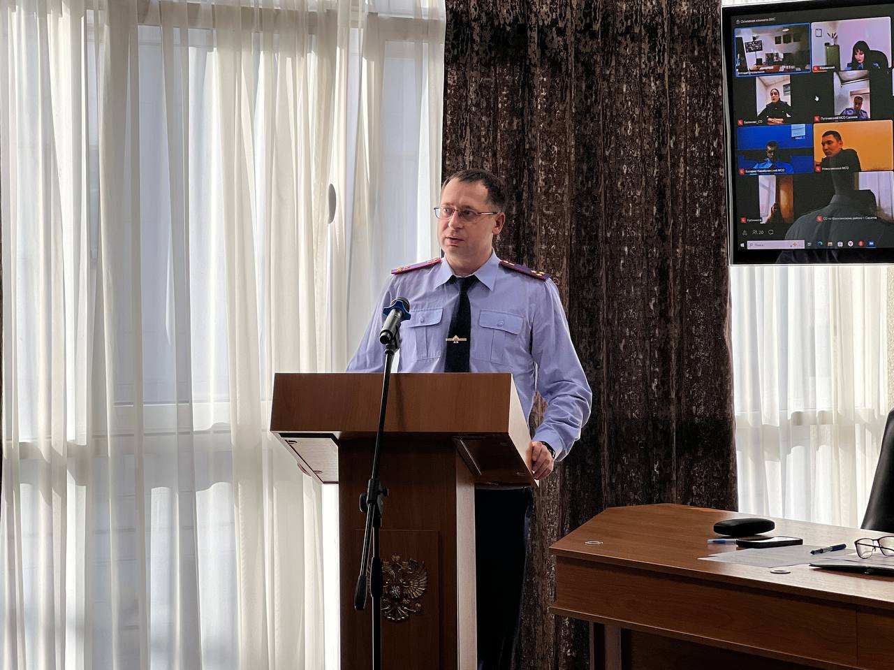 В следственном управлении СК России по Саратовской области проведена коллегия В следственном управлении СК России по Саратовской области проведена коллегия