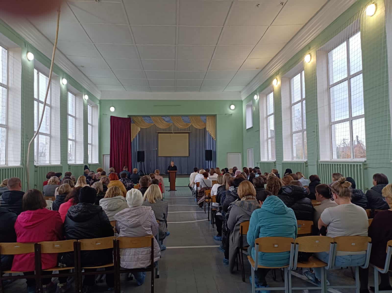 В Аркадаке полицейские посетили школьное собрание