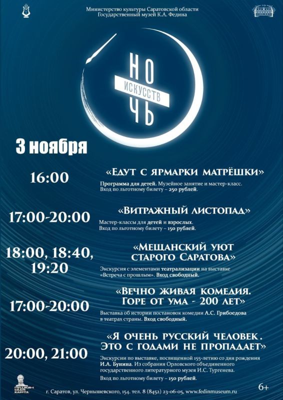 В музее Федина «Едут с ярмарки матрешки»