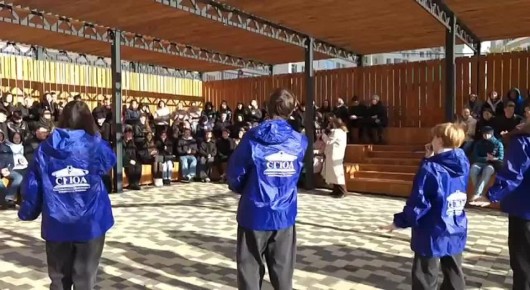 В новых скверах Октябрьского района в честь празднования Дня народного единства прошли различные мероприятия