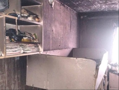 На пожаре в Марксе погиб ребенок