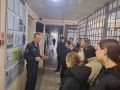 На экскурсии в отделе МВД России по Петровскому району побывали ученики из средней общеобразовательной школы № 1
