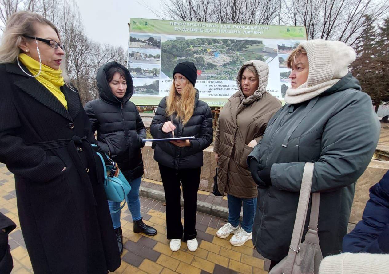 Каждый этап обновления парка «Территория Детства» обсуждается с активом микрорайона Каждый этап обновления парка «Территория Детства» обсуждается с активом микрорайона