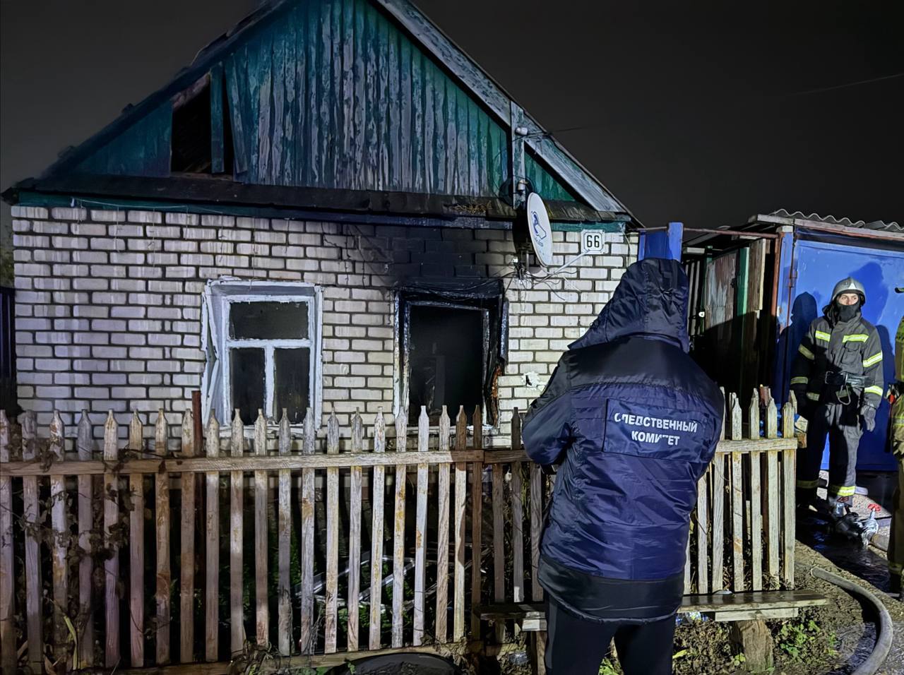 4 человека погибли на пожаре в Ершове