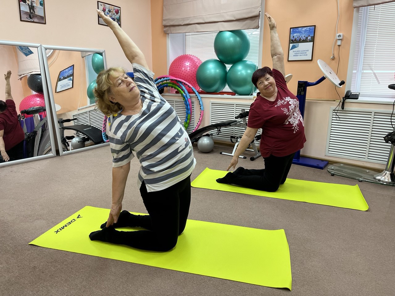 Активное долголетие: лысогорские пенсионеры занимаются адаптивной физкультурой Активное долголетие: лысогорские пенсионеры занимаются адаптивной физкультурой