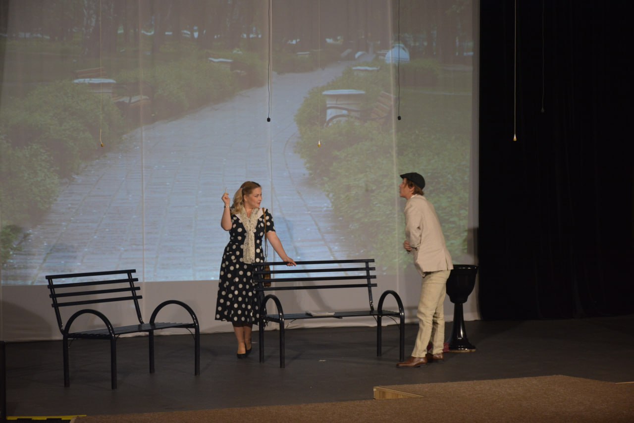 В ГЦИ прошла премьера спектакля «Скамейка»