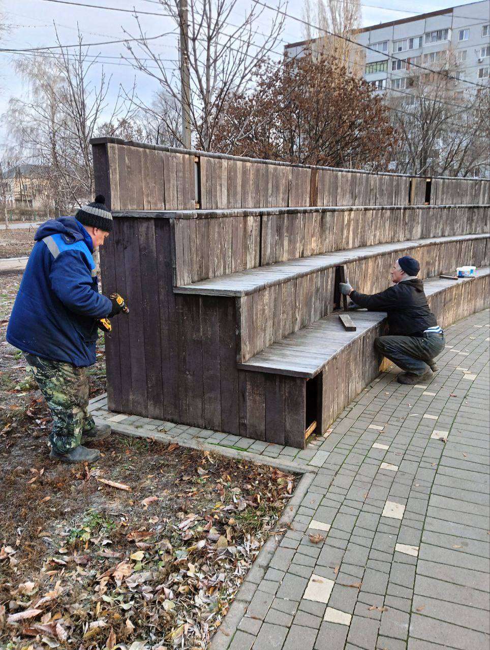 Сотрудники «Комбината благоустройства» работают в ежедневном режиме на улицах города Балаково Сотрудники «Комбината благоустройства» работают в ежедневном режиме на улицах города Балаково