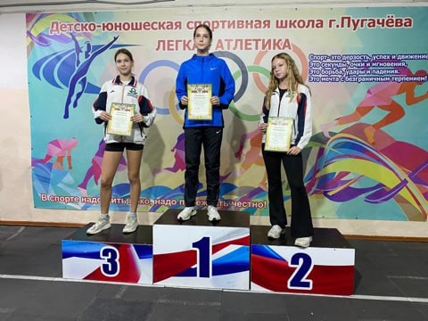 Спортсмены из Балакова стали призерами соревнований по легкой атлетике в Пугачеве Спортсмены из Балакова стали призерами соревнований по легкой атлетике в Пугачеве