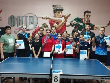 Балаковские спортсмены приняли участие в чемпионате Саратовской области по настольному теннису