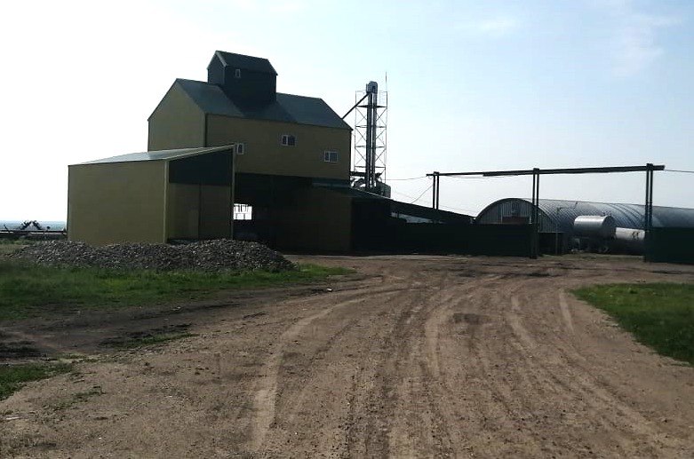 В Романовском районе запустили новые зерносушильные комплексы