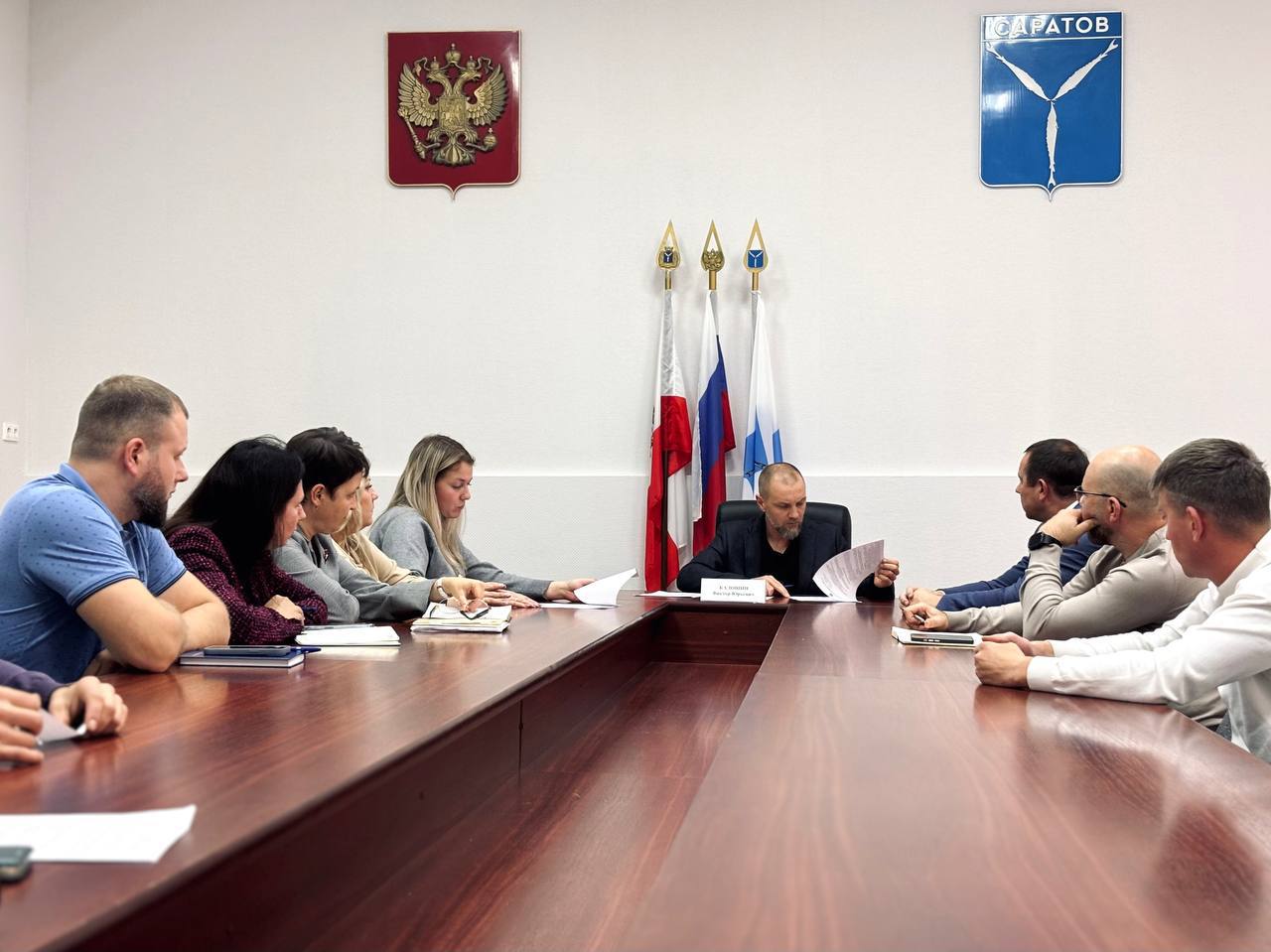 По поручению главы города Михаила Исаева в администрациях районов продолжаются штабы по вопросам благоустройства в зимний период По поручению главы города Михаила Исаева в администрациях районов продолжаются штабы по вопросам благоустройства в зимний период