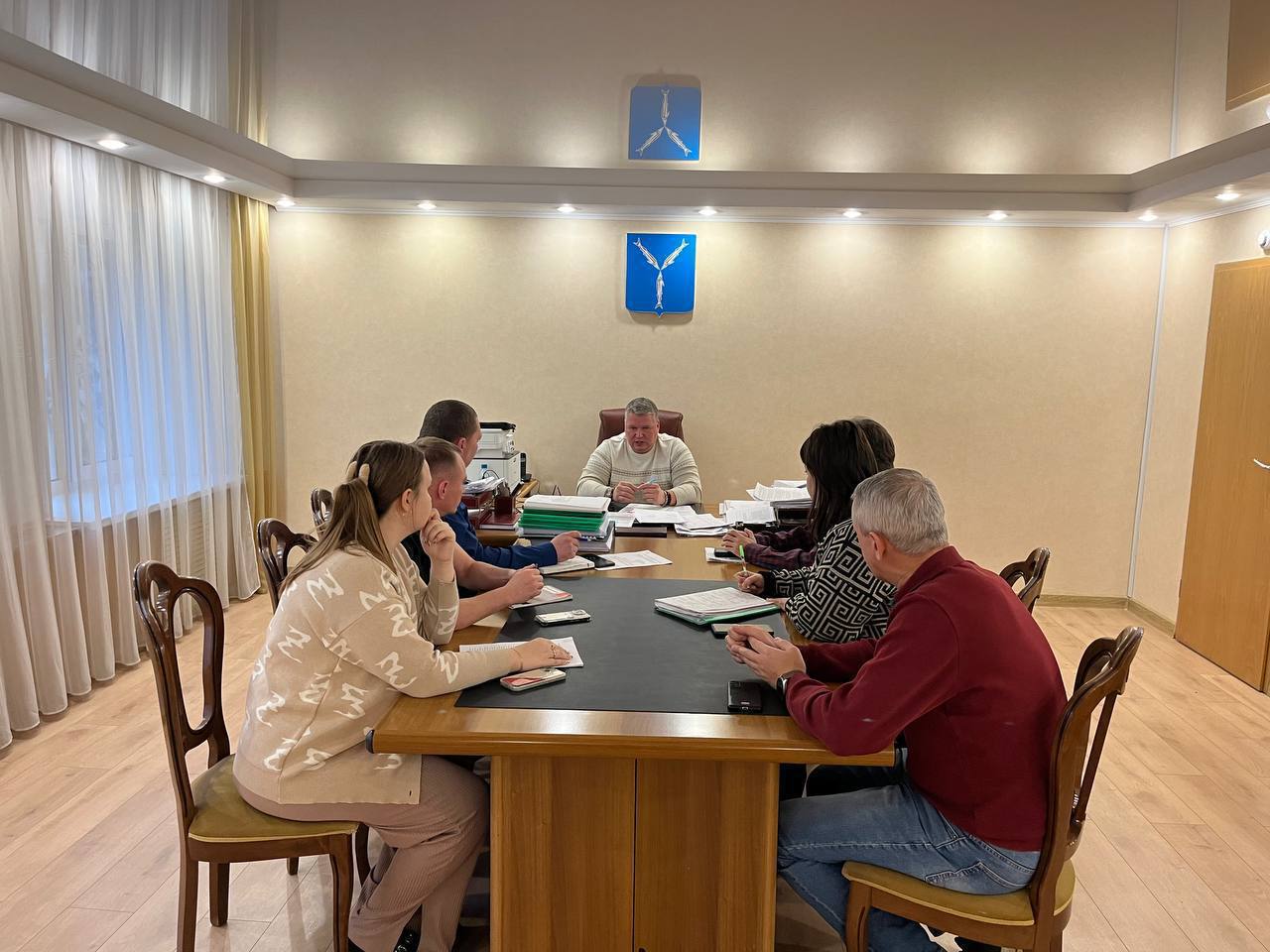 По поручению главы города Михаила Исаева в администрациях районов продолжаются штабы по вопросам благоустройства в зимний период По поручению главы города Михаила Исаева в администрациях районов продолжаются штабы по вопросам благоустройства в зимний период