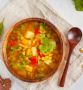 Вкусный и питательный овощной суп с кукурузой